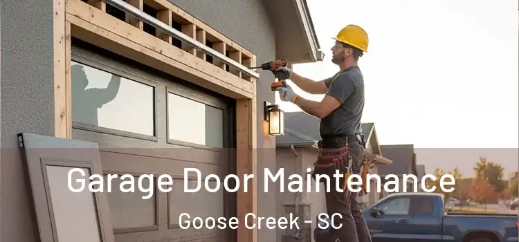 Garage Door Maintenance Goose Creek - SC