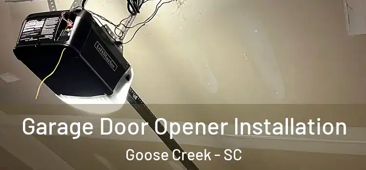  Garage Door Opener Installation Goose Creek - SC
